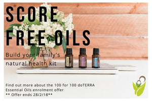 Score over $100 of free oils.. find out how