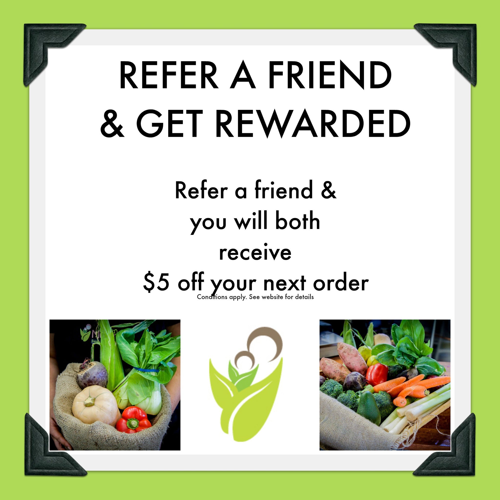 Get rewarded by referring your friends