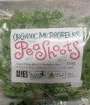 Microgreens - peashoots