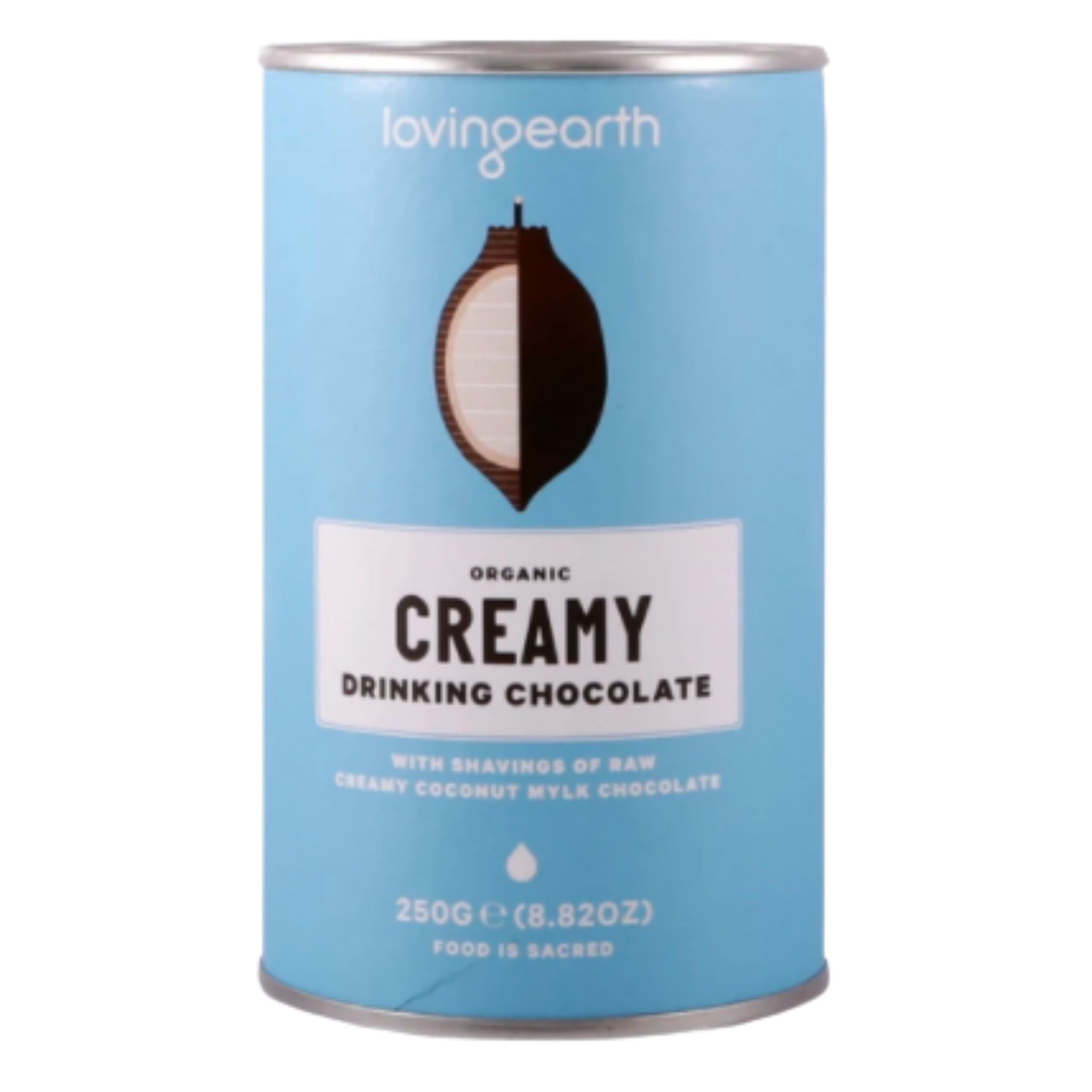 Creamy Drinking Chocolate (Organic) - Loving Earth. 250gr