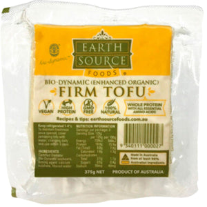 Firm Tofu (Biodynamic) - Earth Source. 375gr