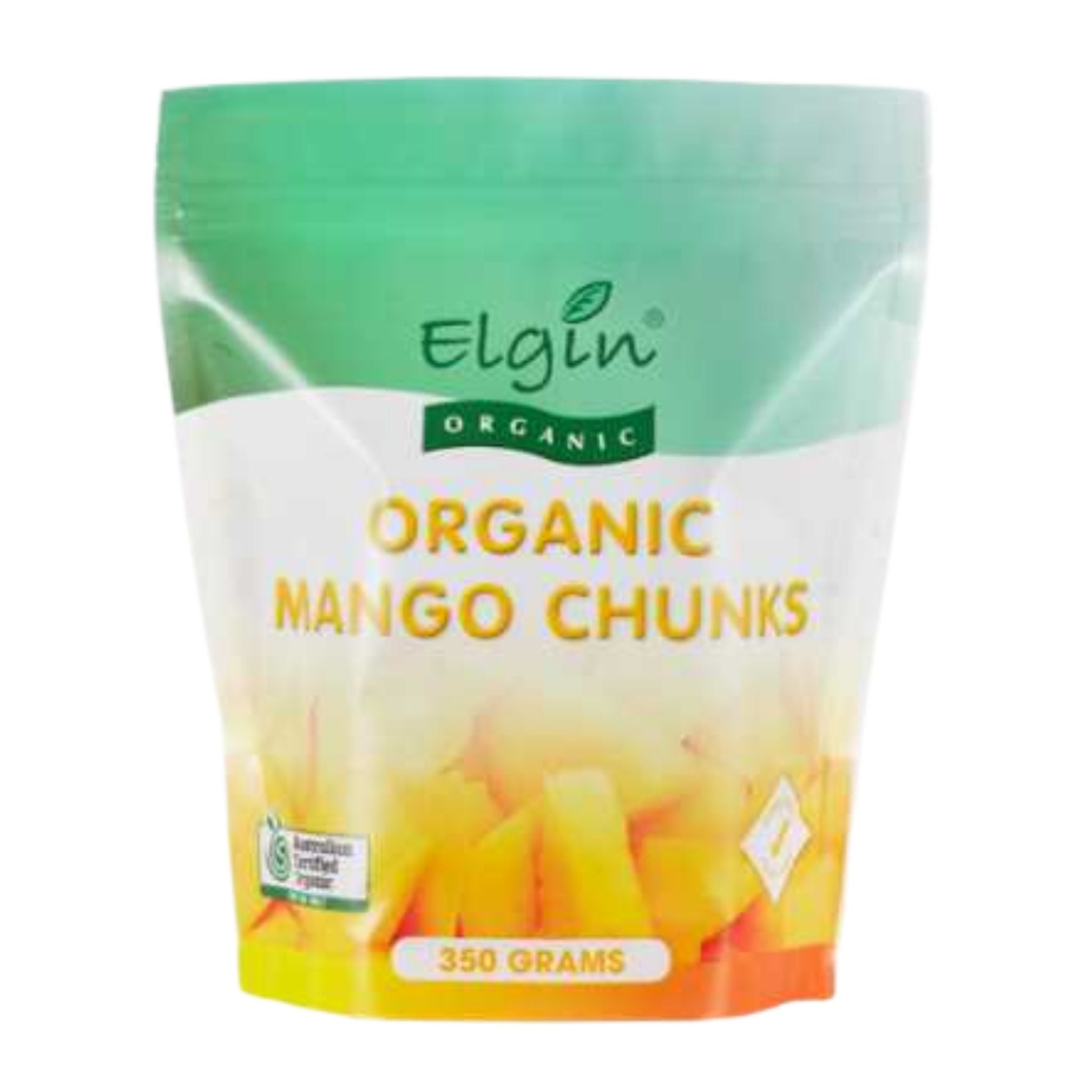 Frozen Mango Chunks- Elgin Organic. 350gr