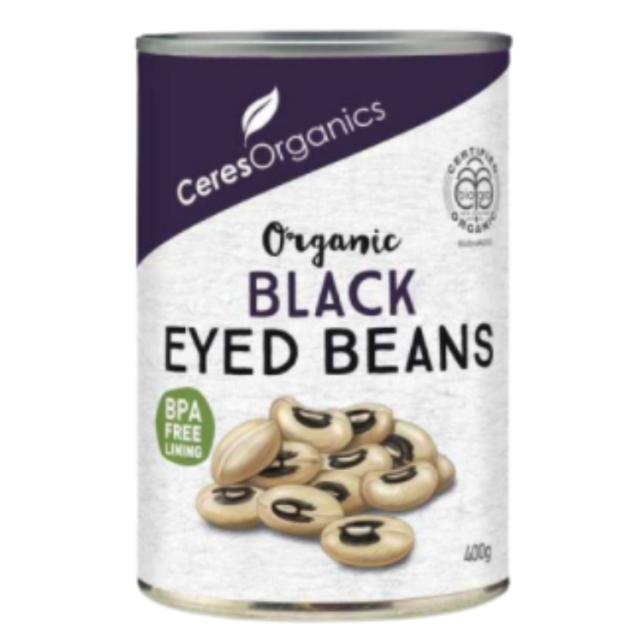 Black Eyed Beans- Ceres Organics (400gr)