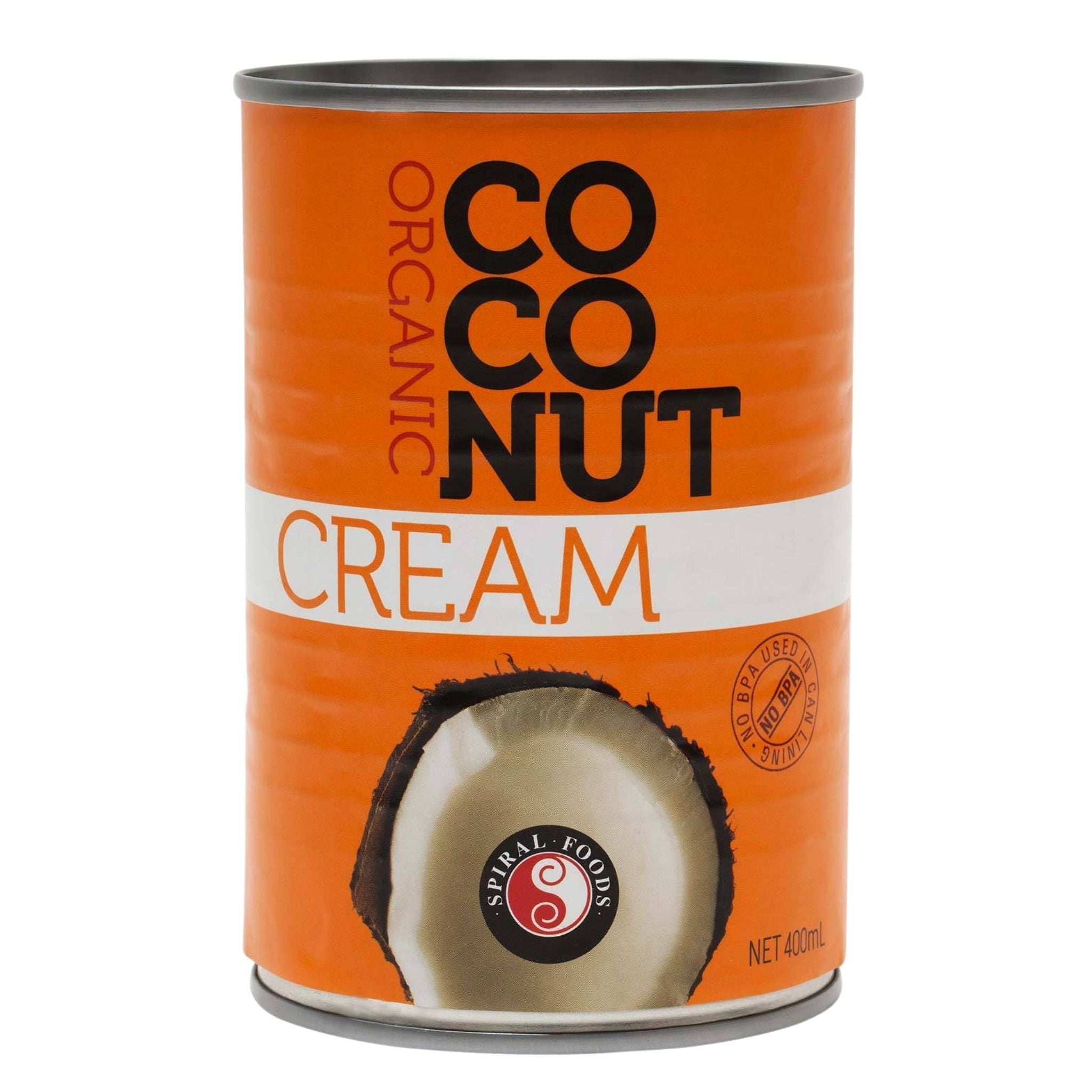 Coconut Cream - Spiral Foods. 400ml