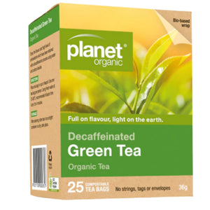 Green Tea (Decaffeinated) - Planet Organic