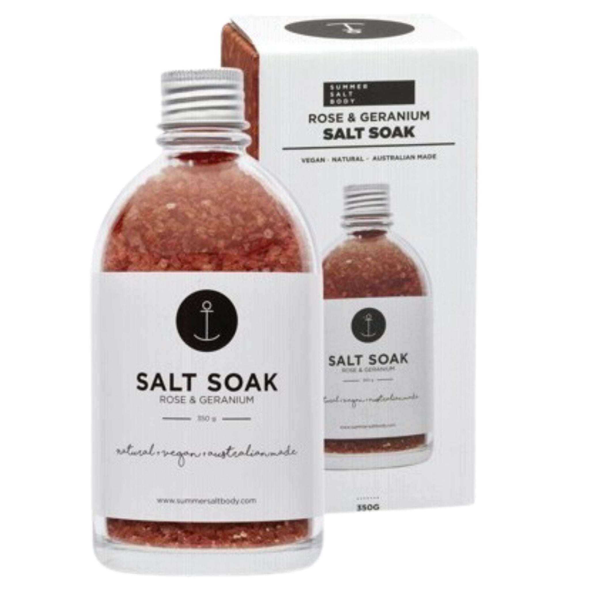 Salt Soak (Rose + Geranium) - Summer Salt Body