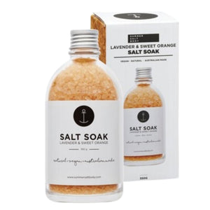 Salt Soak (Lavender + Sweet Orange ) - Summer Salt Body