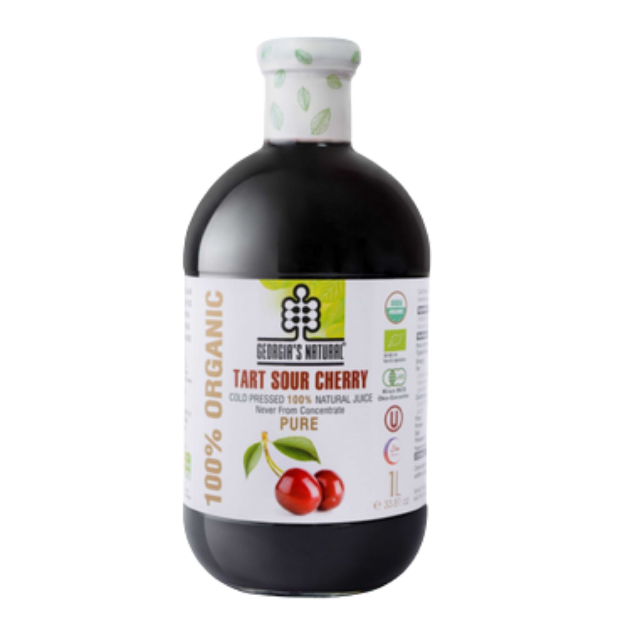 Georgia's Natural -Tart Sour Cherry Juice Organic (6 Pack)