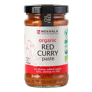 Curry Paste - Red (Organic, Vegan) - Mekhala. 100gr