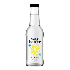 Australian Sparkling Water - Lemon. Way Better. 330ml