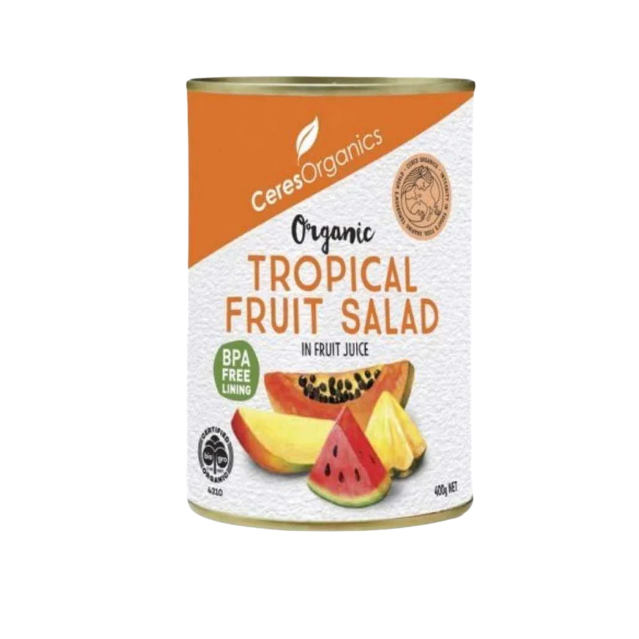 Tropical Fruit Salad - Ceres Organics. 400gr