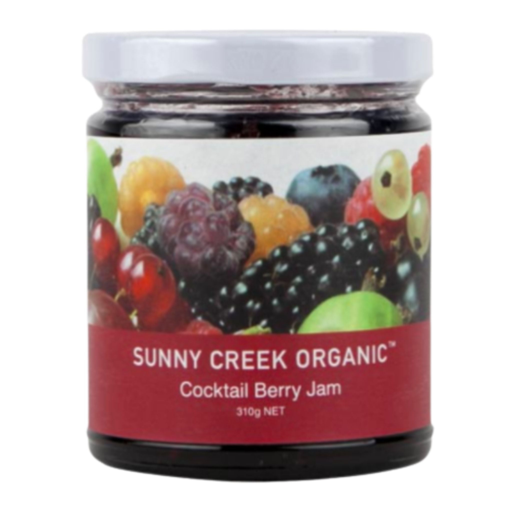 Cocktail Berry Jam (Organic) - Sunny Creek Organic. 310gr