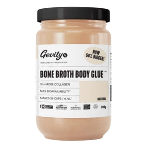 Bone Broth Body Glue (Natural) - Gevity. 390gr