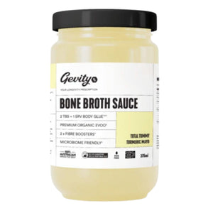 Bone Broth Sauce (Total Tummy Tumeric) - Gevity. 375ml
