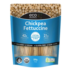 Chickpea Fettuccine - Eco Organics. 200gr