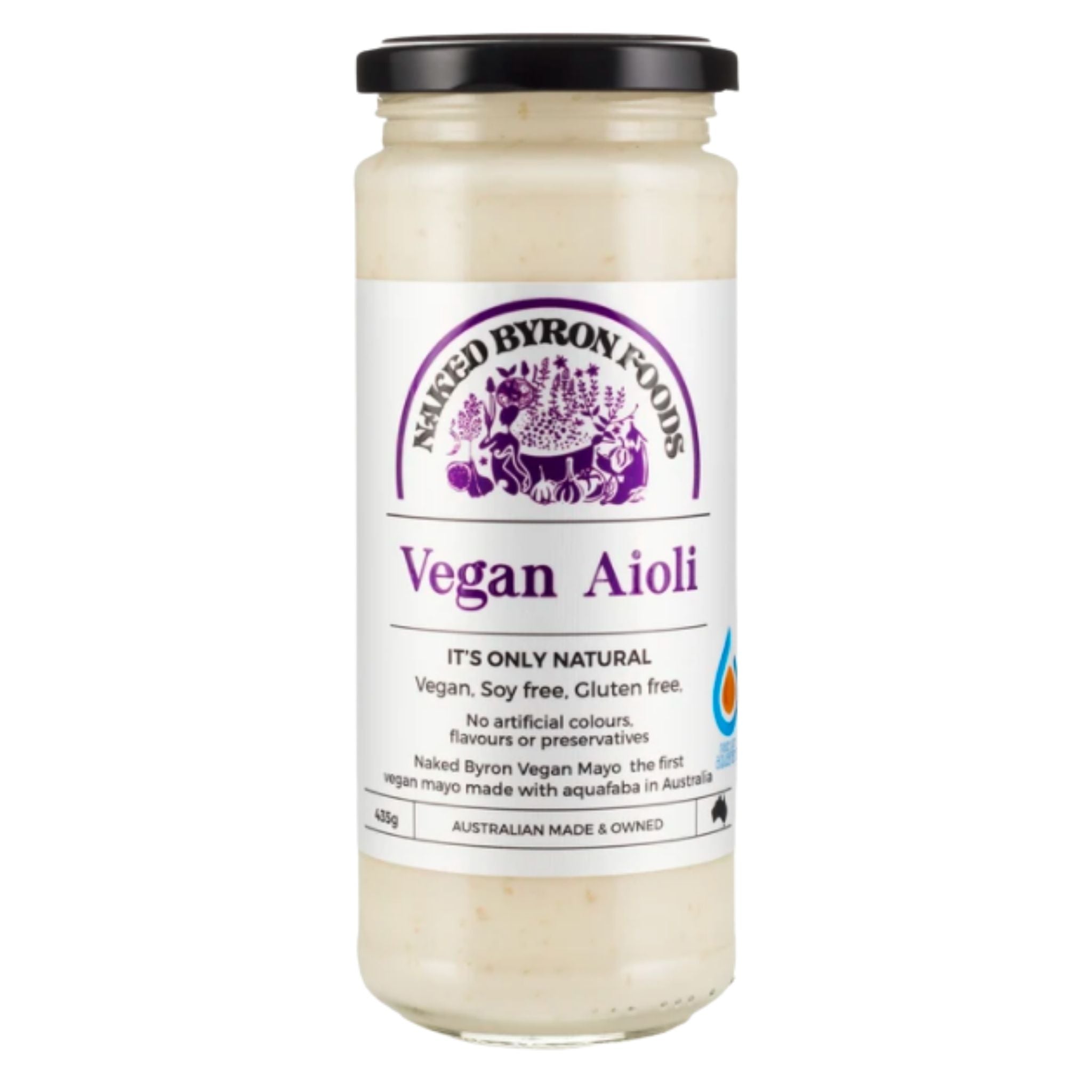 Vegan Aioli - Naked Byron Foods. 235g
