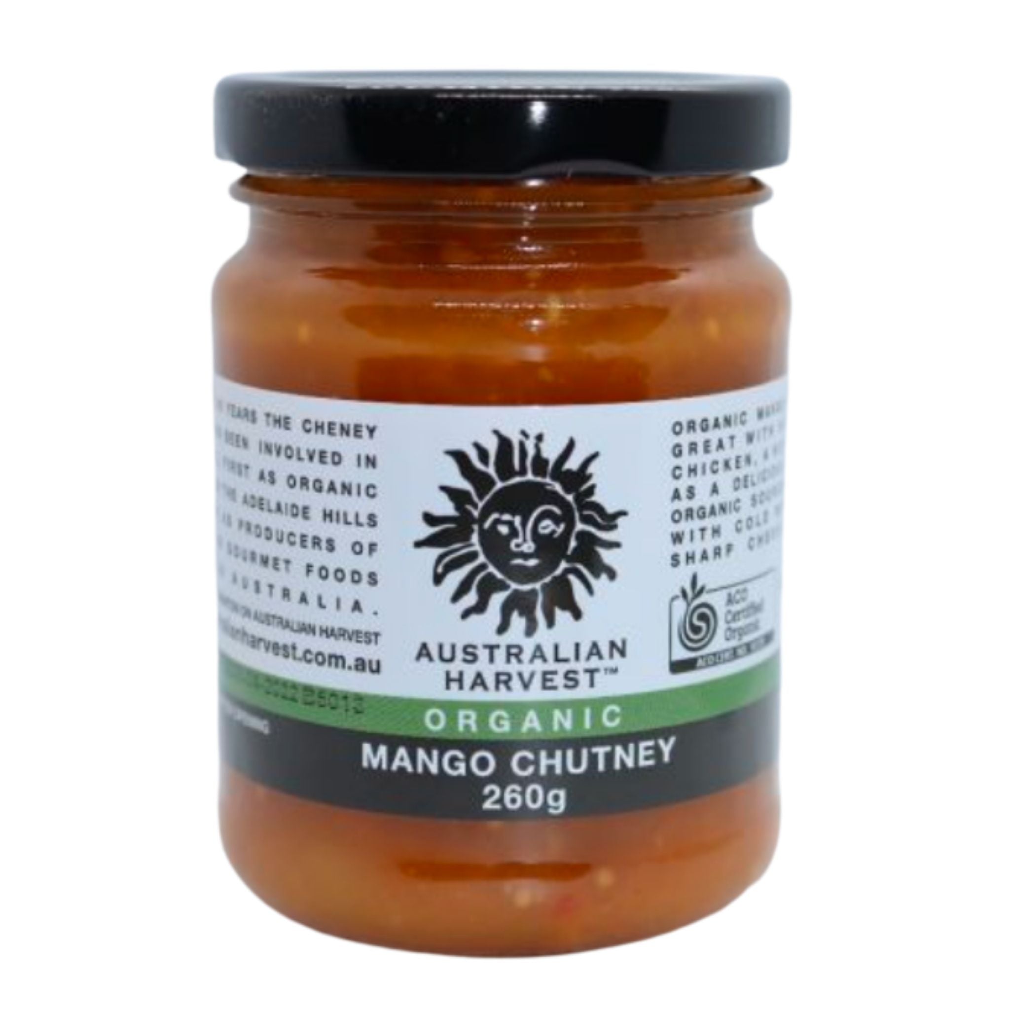 Mango Chutney (Organic) - Australian Harvest. 260gr