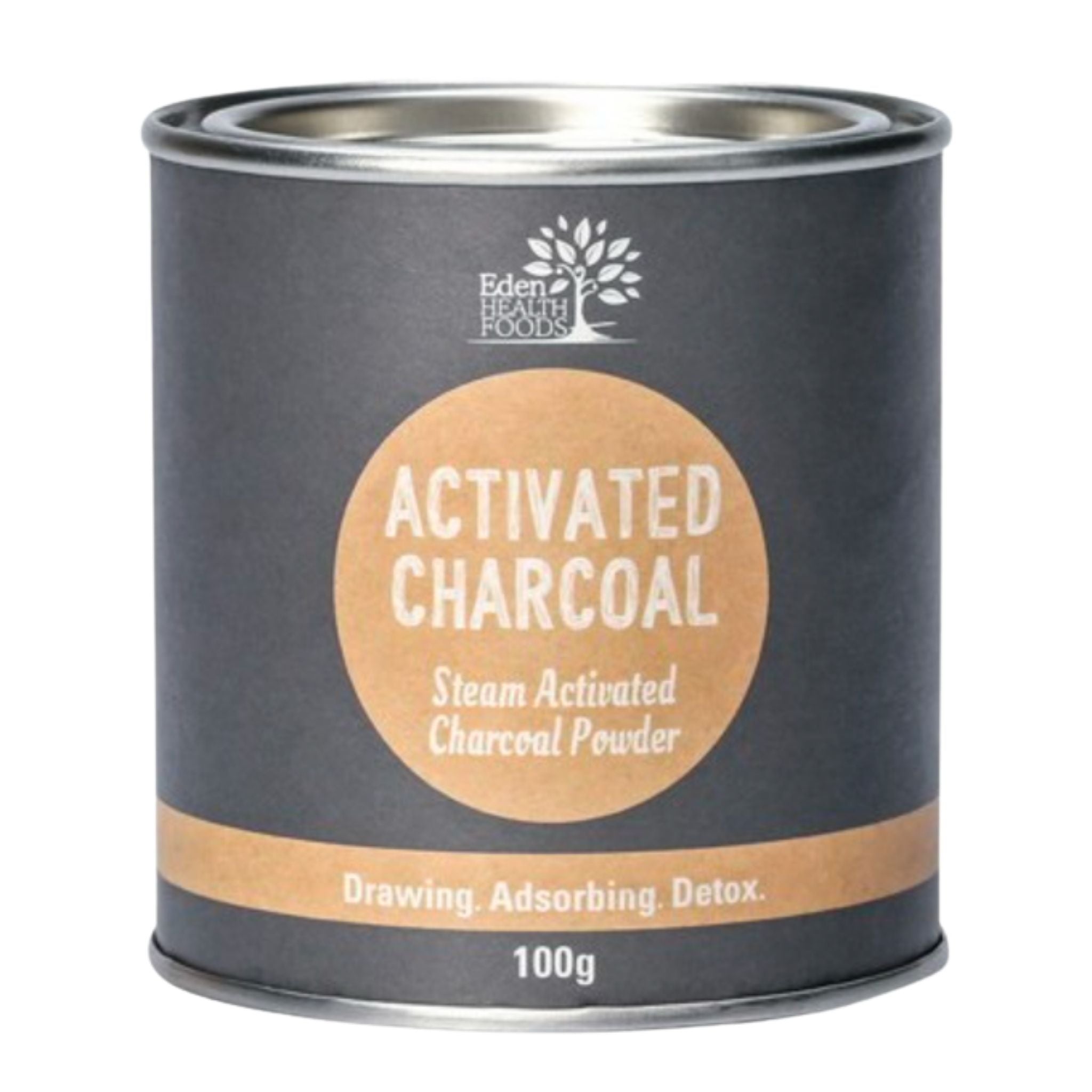 Activated Charcoal Powder - Eden Health Foods. 100gr