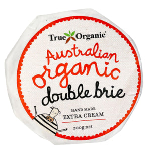 Double Brie - True Organic. 200gr