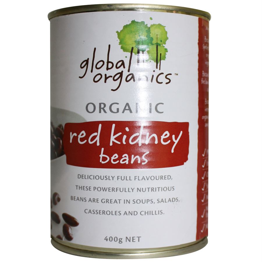 Red Kidney Beans (BULK) - Global Organics (400gm)