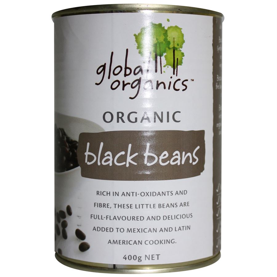 Black Beans - Global Organics (400gm)
